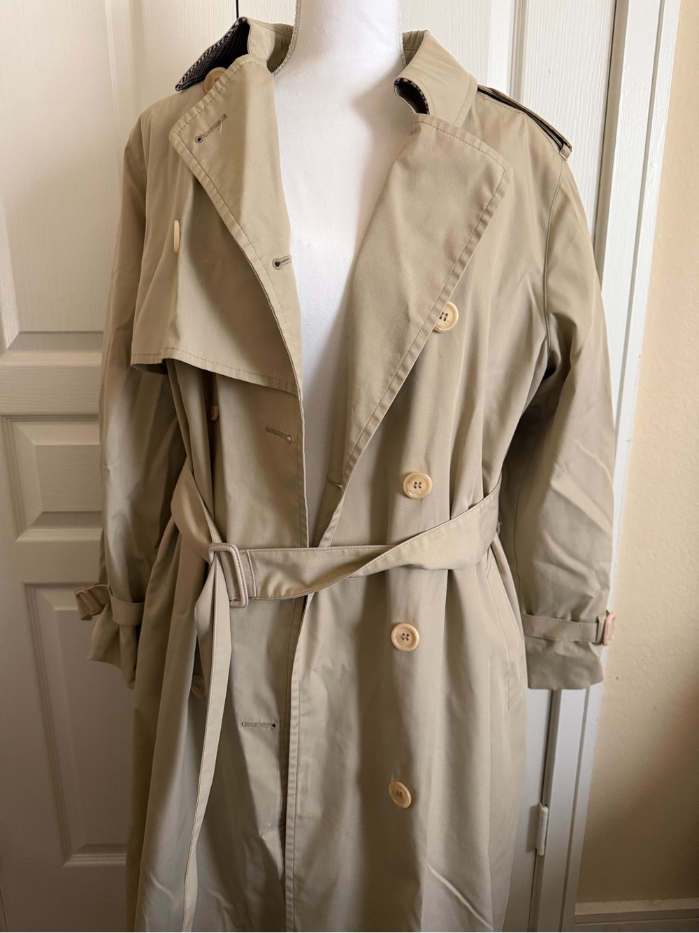 Vintage London Fog Long Trench Coat